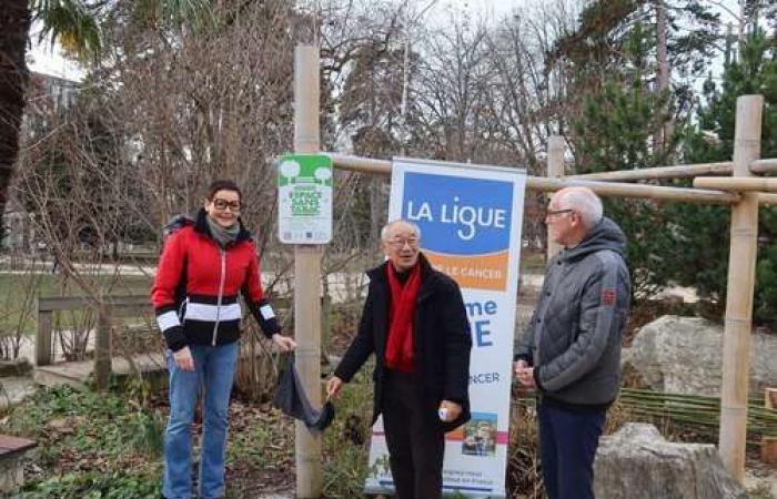 Ein neuer tabakfreier Raum im Verney Park