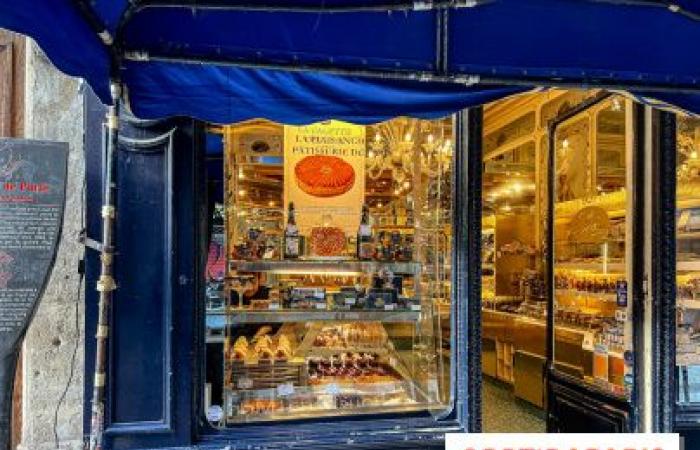 Traditionelle Galette des Rois von Stohrer 2025, die unverzichtbare Frangipane-Galette