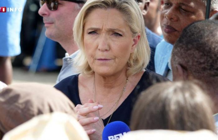 Ein Lastkahn mit Marine Le Pen stößt auf einen anderen, der RN-Abgeordnete bleibt unverletzt