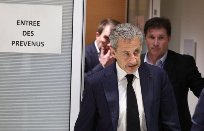 erste Auseinandersetzungen beim Sarkozy-Prozess