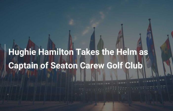 Hughie Hamilton übernimmt die Leitung des Seaton Carew Golf Club