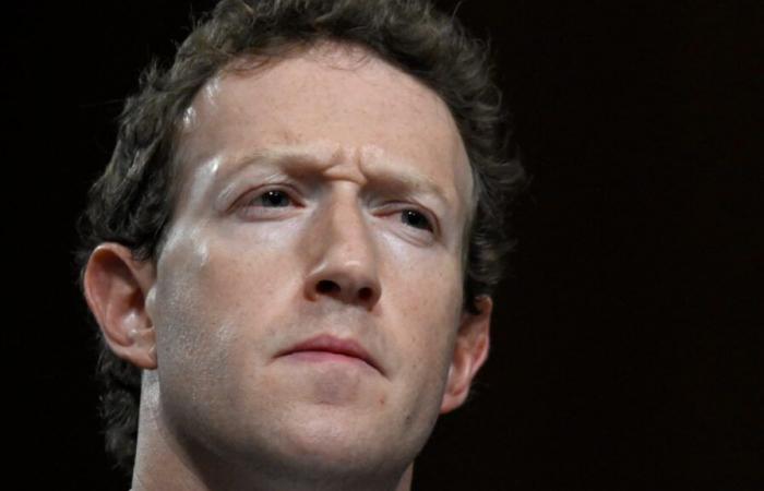 das neue Gesicht von Facebook und Mark Zuckerberg