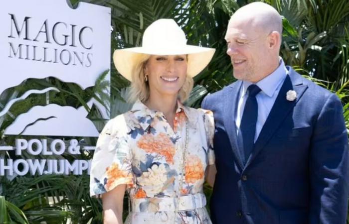 Zara Tindall entgeht nur knapp einer schweren Verletzung, als ihr Pferd in Australien auf dem Pferd landet