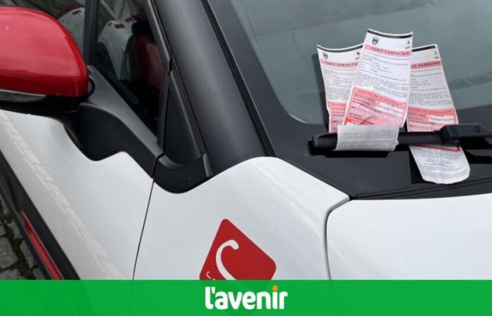 Wäre ein Cambio-Auto das Ziel von CityParking in Tournai?