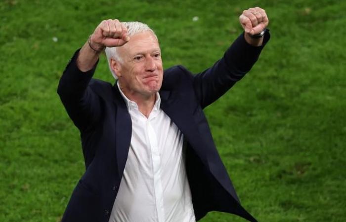 Trainer Didier Deschamps wird das französische Team zum Ende seines Vertrages im Jahr 2026 verlassen