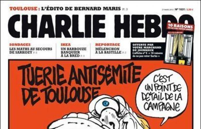 der Gründer des Front National in zehn Zeichnungen aus „Charlie Hebdo“ zu sehen