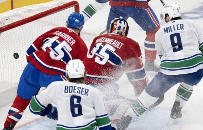 Bei seiner Rückkehr ins Bell Centre gewann der Kanadier in der Verlängerung mit 5:4 gegen die Canucks