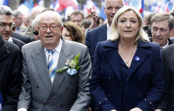 die überraschenden Umstände, unter denen Marine Le Pen vom Tod ihres Vaters erfuhr