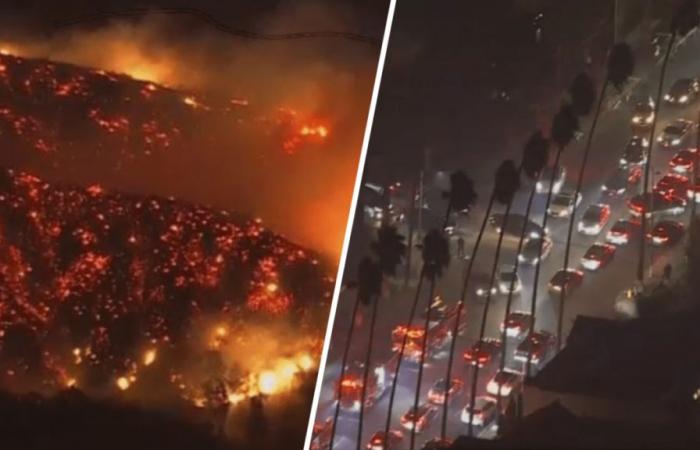 Evakuierungen wegen Brand in Hollywood Hills angeordnet – NBC Los Angeles