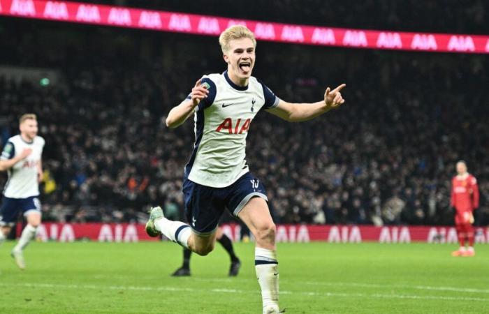 Ergebnis des EFL-Cup-Halbfinal-Hinspiels, als Lucas Bergvall spät zuschlägt und den Titelverteidiger vernichtet