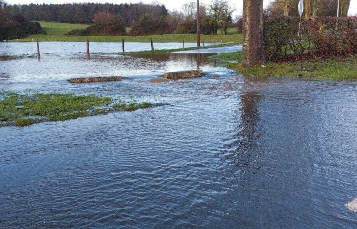 Beeindruckende Bilder der Epte-Überschwemmung in der Landschaft rund um Gournay-en-Bray