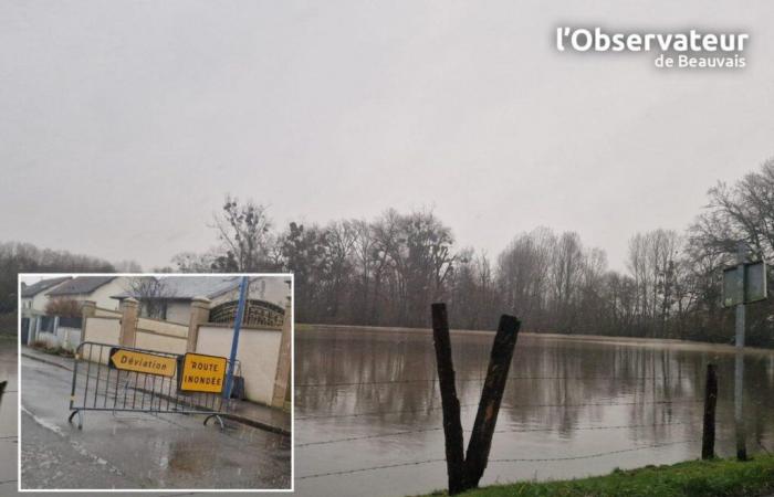 Nach dem Schnee in der Oise ist an diesem Donnerstag, dem 9. Januar, auf Überschwemmungen zu achten