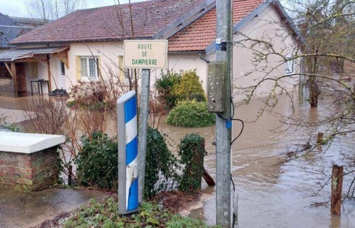 Beeindruckende Bilder der Epte-Überschwemmung in der Landschaft rund um Gournay-en-Bray