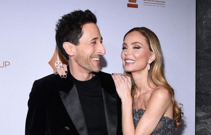 Adrien Brody und Georgina Chapman, Liebe und der rote Teppich