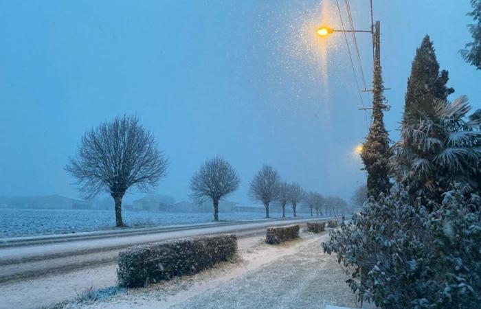 Der Schnee ist diesen Mittwoch im Norden angekommen! Hier sind die ersten Fotos der weißen Landschaften