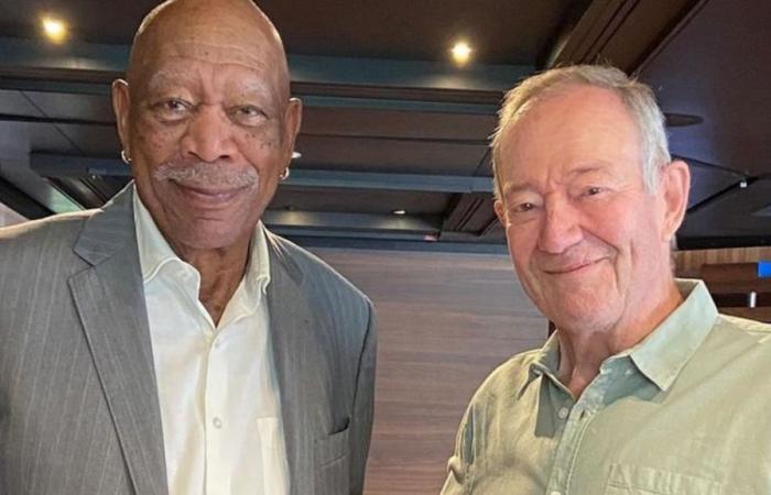 Morgan Freeman würdigt Benoît Allemane, seinen französischen Synchronsprecher, der im Alter von 82 Jahren verstorben ist