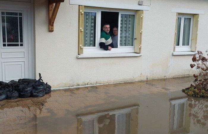 Beeindruckende Bilder der Epte-Überschwemmung in der Landschaft rund um Gournay-en-Bray