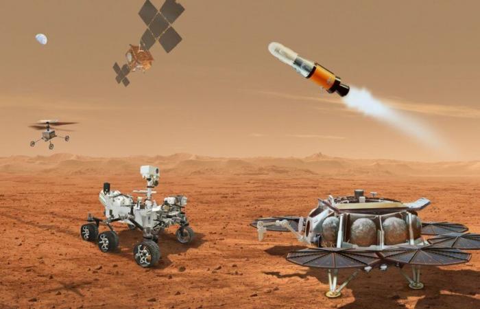 NASA verdoppelt: 2 Projekte zur Gewinnung von Proben vom Mars