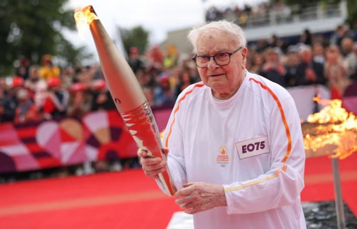 Tod von Roger Lebranchu, ehemaliger Widerstandskämpfer und ältester Träger der Olympischen Flamme