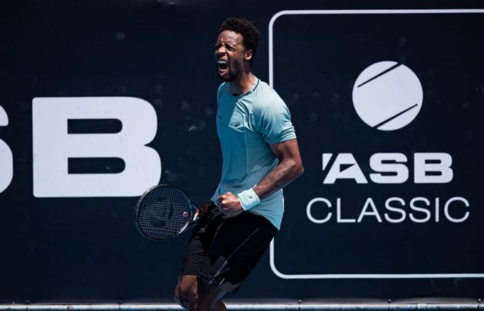 „Krieger“ Gael Monfils erreicht das ASB Classic-Finale in Auckland und schlägt Nishesh Basavareddy