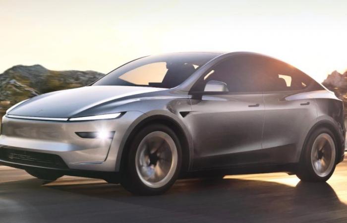 Dies ist die Aktualisierung des Tesla Model Y Juniper, die gerade in China vorgestellt wurde