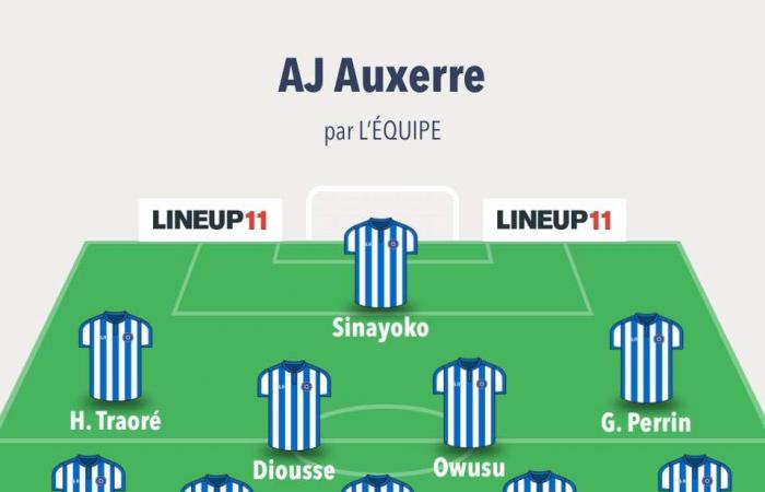 Ligue 1 – J17: Die voraussichtlichen Aufstellungen für AJ Auxerre – LOSC