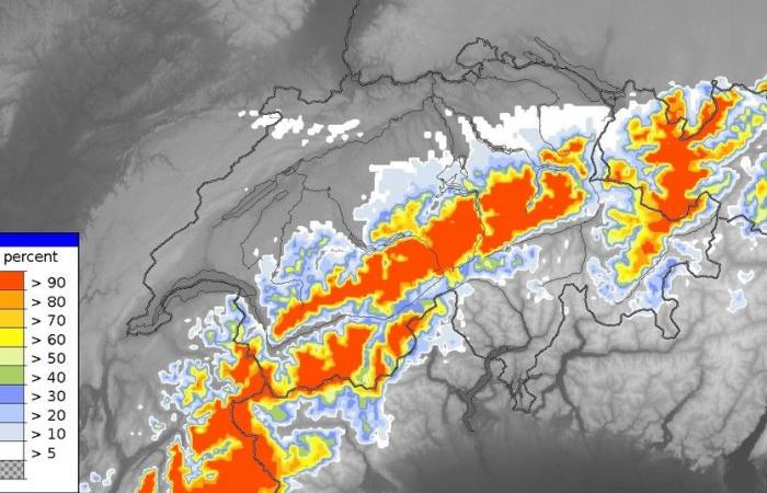 Schneefallgrenze sinkt – wo es jetzt Schnee gibt