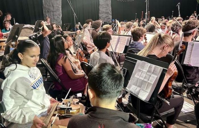 Ein Konzert von „titanischen“ Ausmaßen für das NB Youth Orchestra.