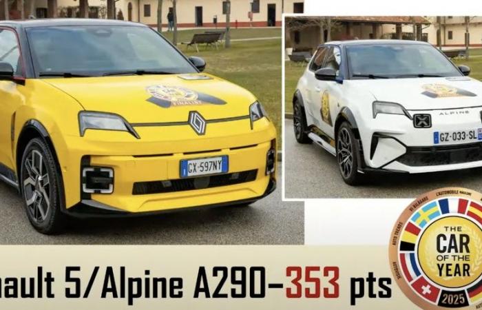 Der elektrische Renault 5 wurde zum Auto des Jahres 2025 gewählt! (+ heiße Reaktion von Arnaud Belloni, Marketingdirektor von Renault)