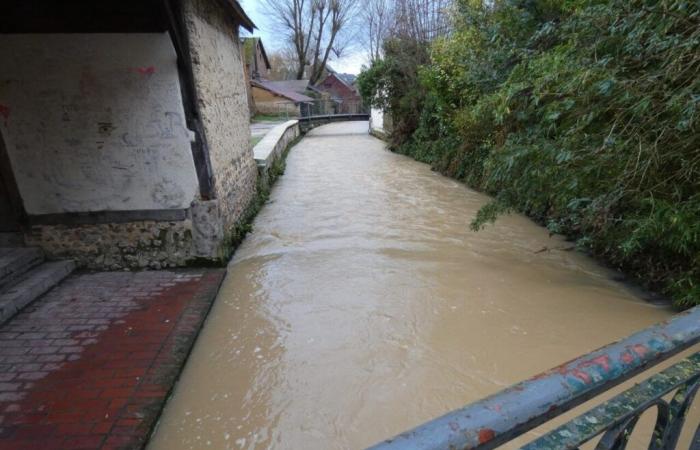 Rekordniederschläge zu Beginn des Jahres in der Region Bernay