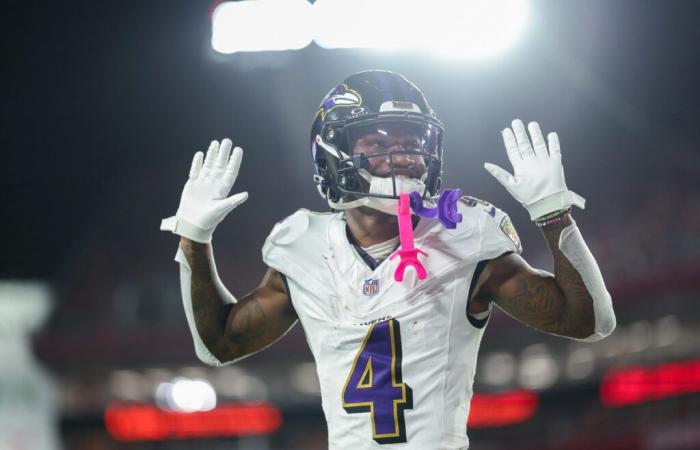 Ravens: Zay Flowers fehlt im ersten Spiel der Play-offs