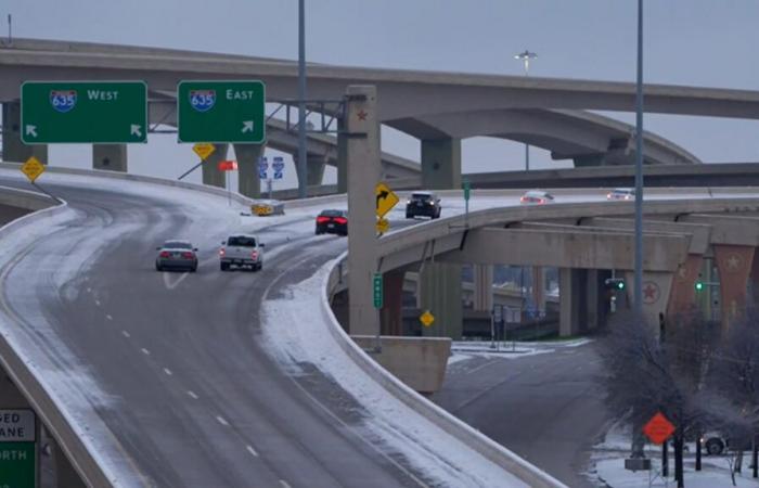 DFW-Straßenbedingungen: Ist es sicher, am Freitagmorgen in Dallas, Texas, zu fahren?