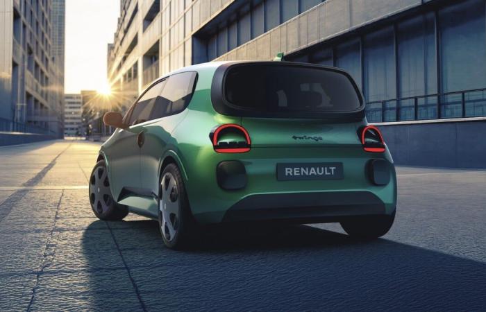 Hier ist der ultrapraktische Innenraum des elektrischen Renault Twingo für 20.000 Euro