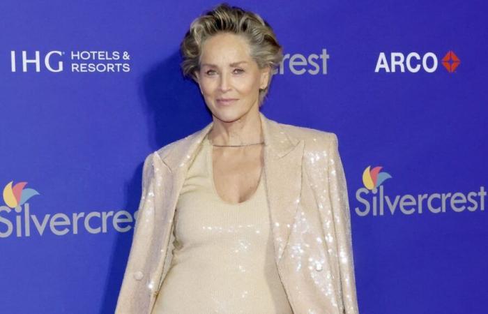 Sharon Stone heißt Brandopfer in ihrem Haus willkommen