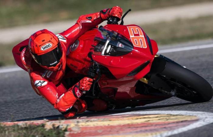 MotoGP: Marc Marquez erfreut Ducati-Chef mit dem Test der neuen Panigale V2