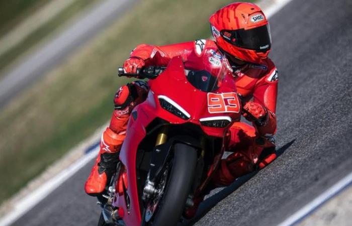 MotoGP: Marc Marquez erfreut Ducati-Chef mit dem Test der neuen Panigale V2