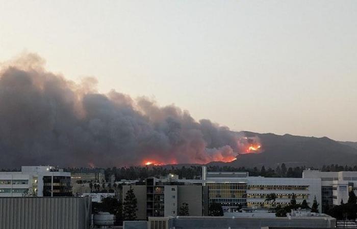 Lufttanker aus Quebec in Los Angeles durch Drohne beschädigt