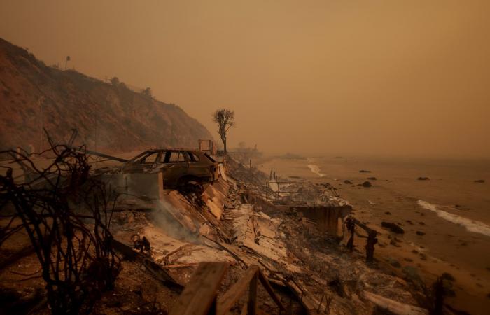 Hollywood, Malibu, Pacific Palisades … Die apokalyptischen Bilder der Brände, die Los Angeles verwüsteten