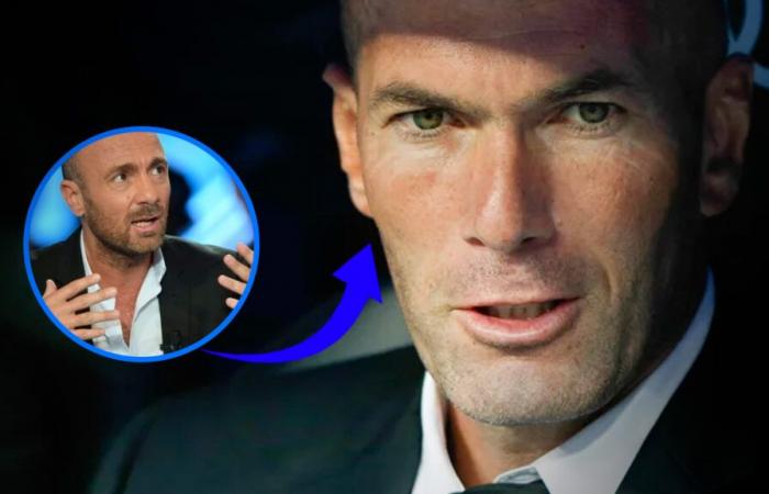 Christophe Dugarry tritt an die Platte (und schlägt sehr hart zu), um Zinédine Zidane zu verteidigen!