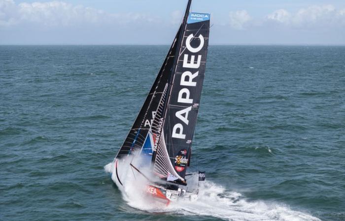 Vendée Globe. Yoann Richomme, Zweiter in der vorläufigen Rangliste, verlor den Einsatz eines Vorsegels