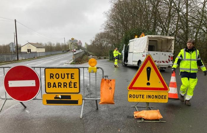 „Morgen wird die Überschwemmung da sein“, Maine-et-Loire ist wegen Überschwemmungsrisiken in Alarmbereitschaft