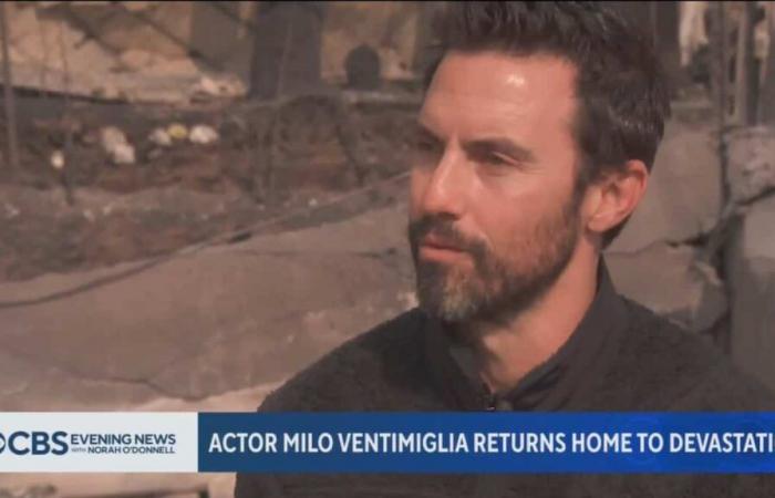 [VIDÉO] „Toast“: Milo Ventimiglia kehrt zum Brandort zurück, um zu sehen, was von seinem Haus übrig geblieben ist