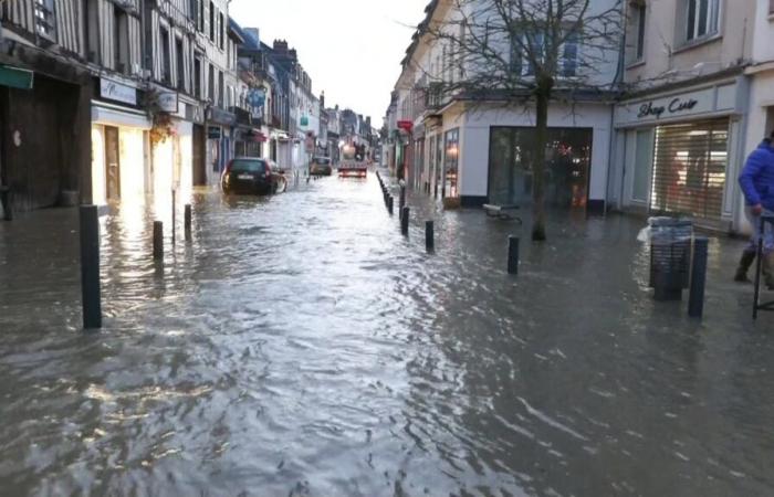 Die Epte läuft bei Gisors über, der Höchststand soll „das ganze Wochenende über anhalten“