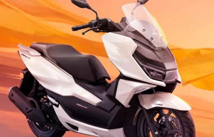 Honda NS125GX für den chinesischen Markt enthüllt: Der PCX bekommt einen (sehr) nahen Verwandten.