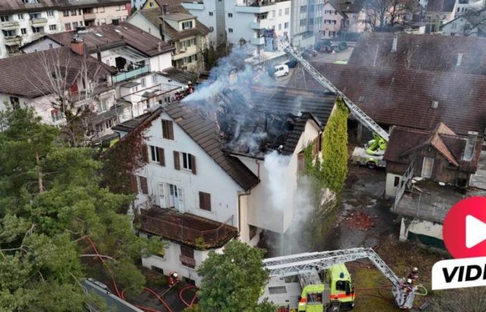 Brand in Bülach ZH führt zu starker Rauchentwicklung