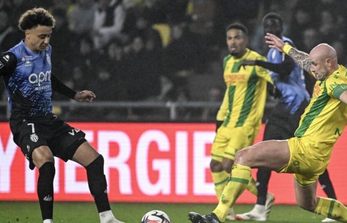 Ligue 1: Nach 2:0-Führung kassiert Nantes zu Hause gegen Monaco ein Unentschieden