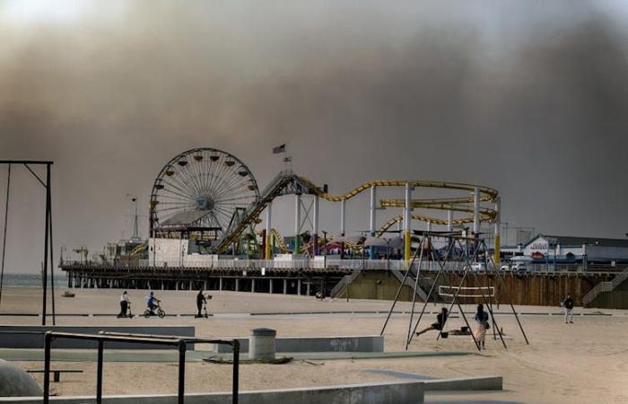 Wie Wüstenwinde die Brände in Südkalifornien anheizen