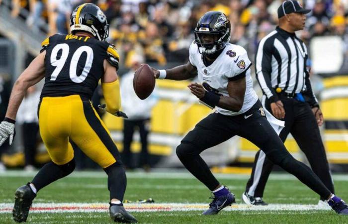 Ravens über Steelers auf der ganzen Linie; Die Eagles werden die Packers schlagen