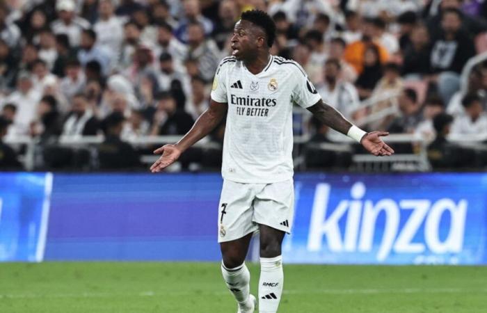 Er verlor die Beherrschung: die heftige Überquerung im Tunnel, die Vinicius mit den Mallorca-Spielern im Halbfinale des Supercups hatte