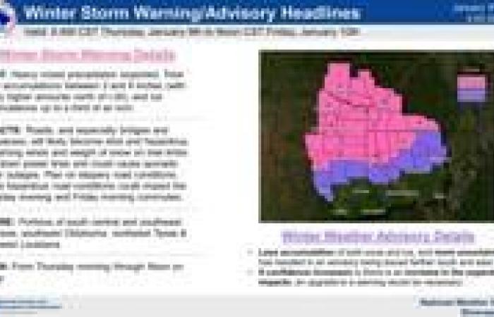 Winterniederschläge bleiben bis Freitag in Ost-Texas möglich | Zustand